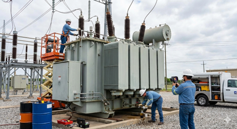 Hybrid solar system integrated with battery storage and conventional power plant