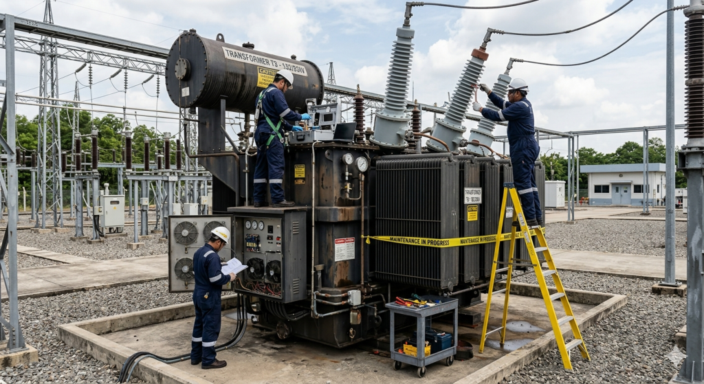 A sensible Power Transformers Maintenance schedule should treat hot months seriously. Cooling components need inspection. A sensible Power Transformers Maintenance schedule should treat hot months seriously. Cooling components need inspection. Power Transformers Maintenance